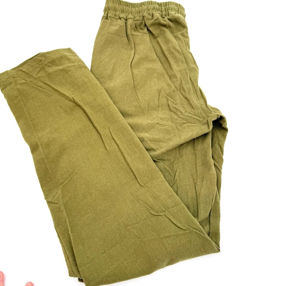NEW Pallet Pull Olive Green Baggy Pants Size Medium (CWB0001)